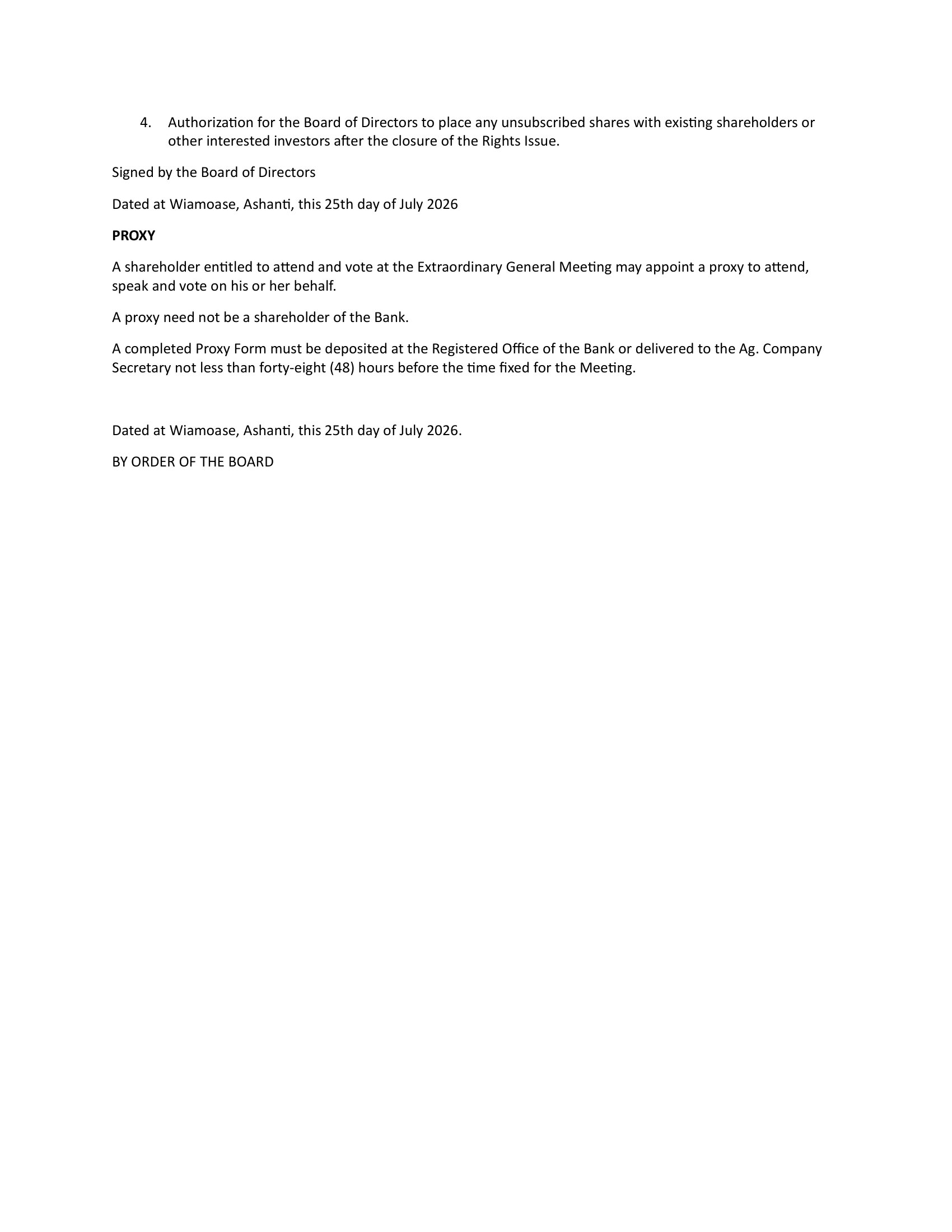 OARB 39TH AGM